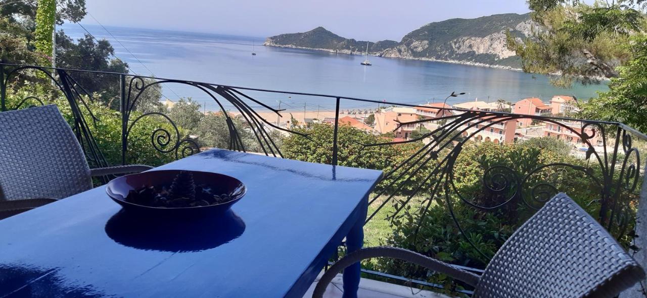 Villa Theodora View Apartments Polimnia Агиос-Георгиос-Пагон Экстерьер фото