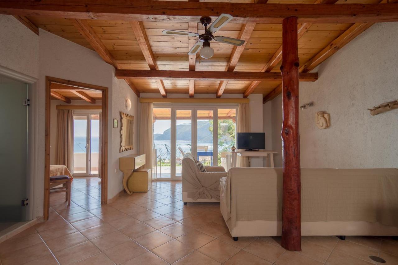 Villa Theodora View Apartments Polimnia Агиос-Георгиос-Пагон Экстерьер фото
