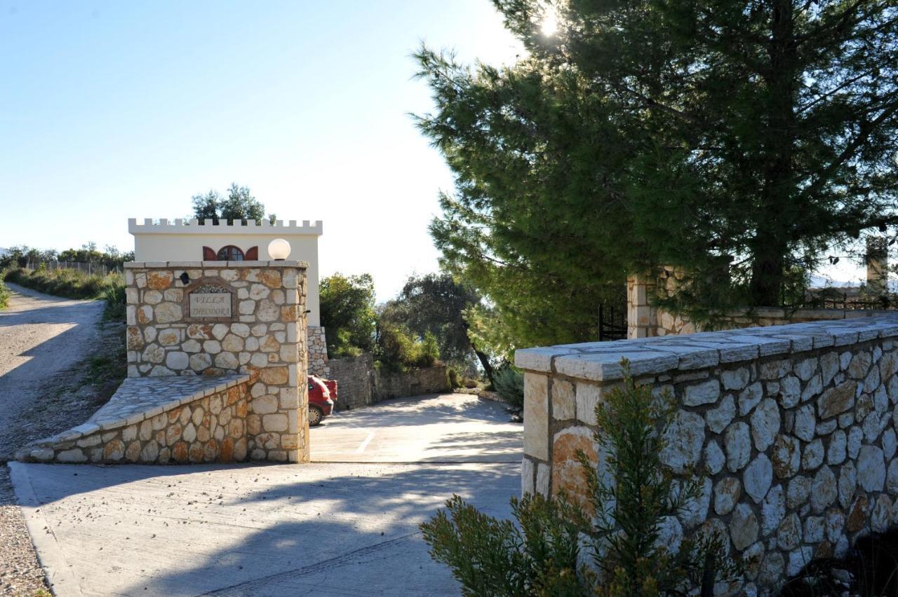 Villa Theodora View Apartments Polimnia Агиос-Георгиос-Пагон Экстерьер фото